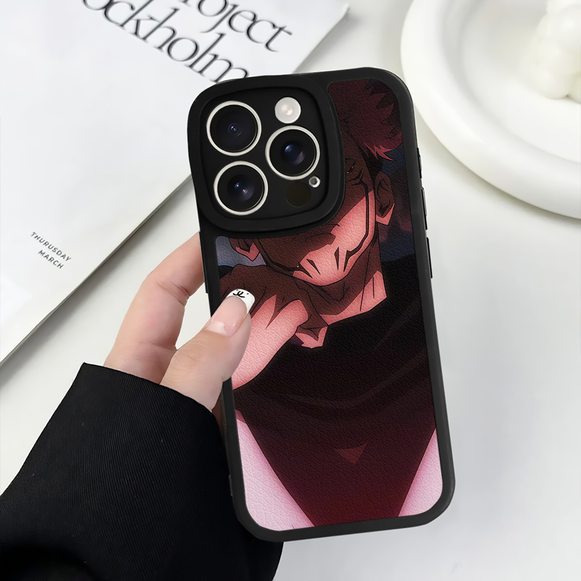 （画像用） SPY×FAMILY间谍家家酒 【iPhone 16シリーズ対応】シリコンスマホケース（レザー調） 材質：シリコン